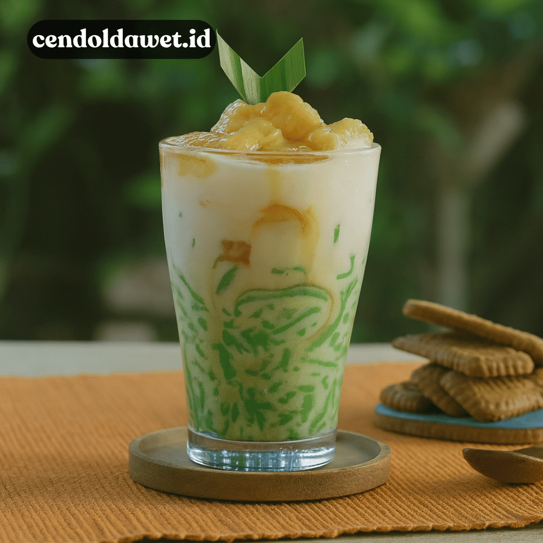 Resep Cendol Durian Lumer di Mulut, Praktis Anti Gagal!