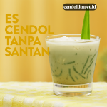 cendol dawet tanpa santan