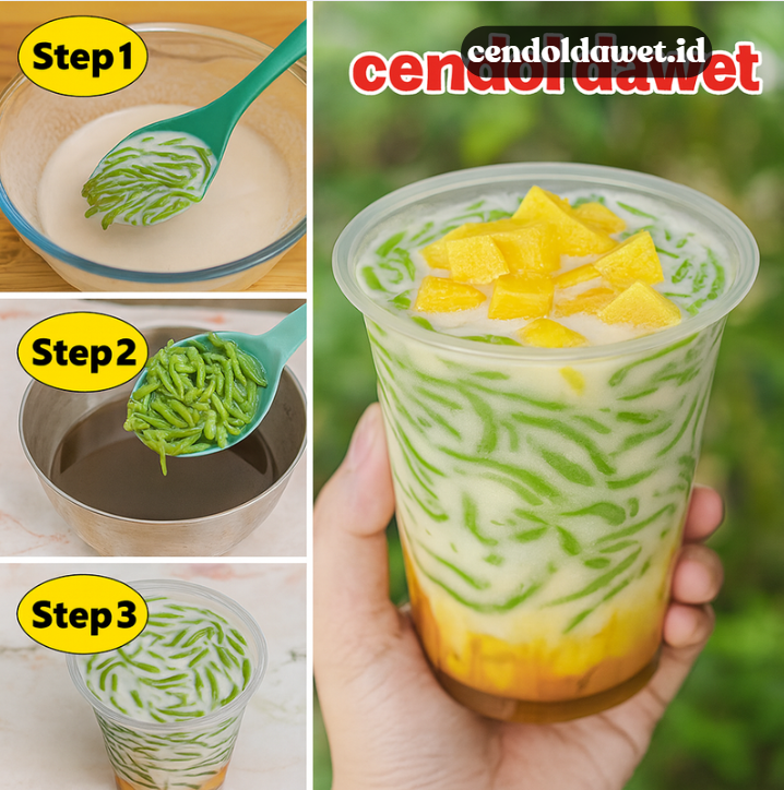 Resep Cendol Dawet Tahan Lama: Anti Putus dan Selalu Segar Saat Disajikan