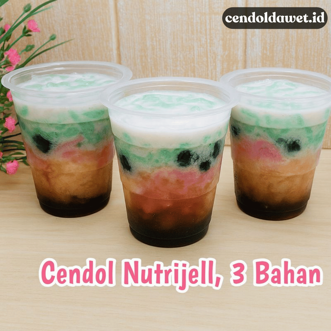 Cendol Dawet 3 Bahan, Praktis Banget dan Nagih!