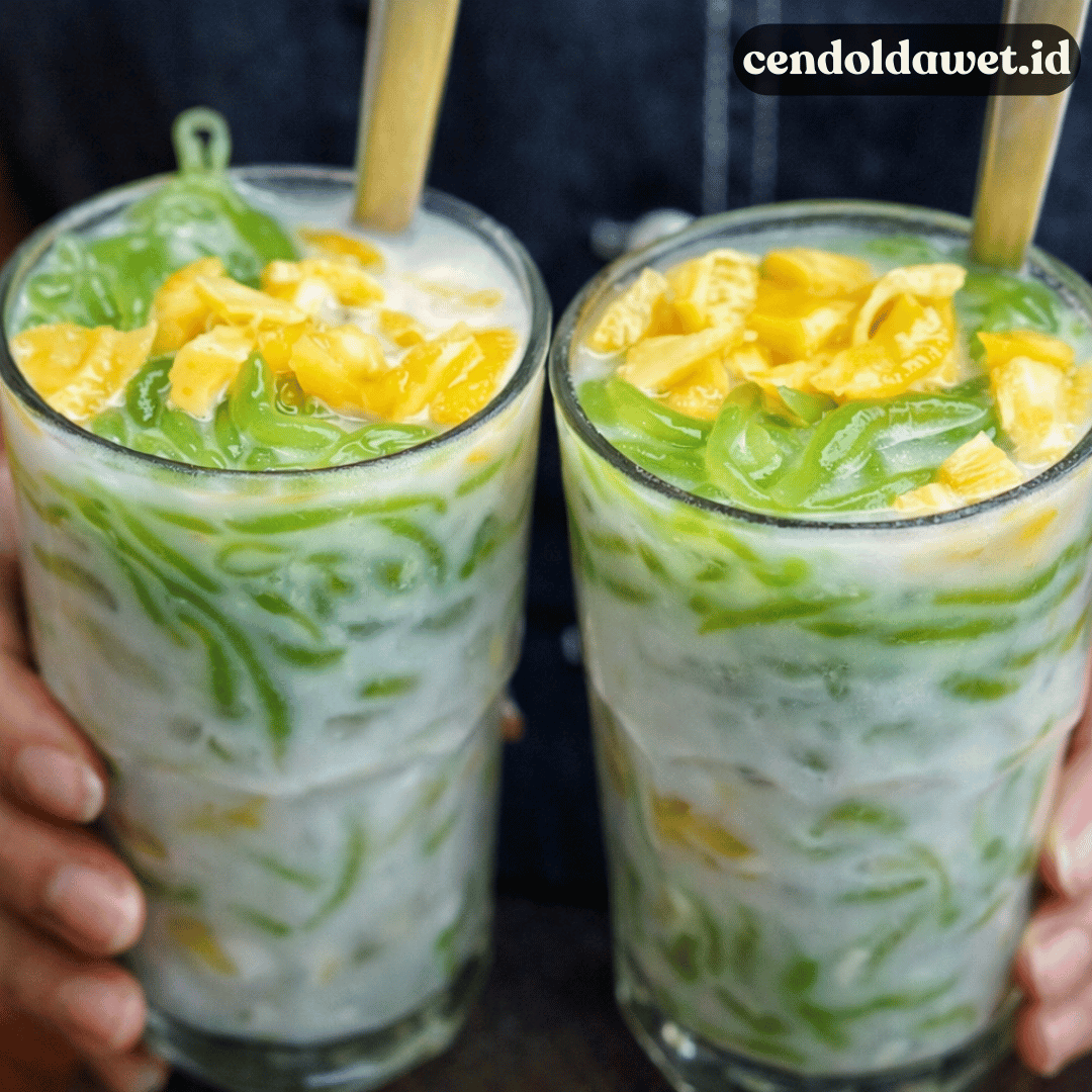 Cendol Dawet Viral Korea Style yang Aesthetic dan Enak