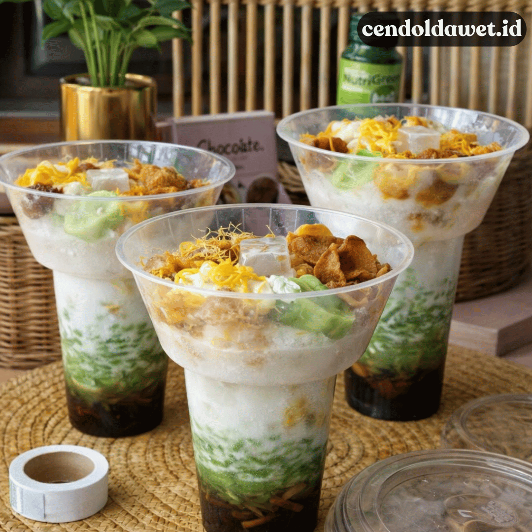 Cara Membuat Cendol Dawet Beku yang Praktis dan Tahan Lama