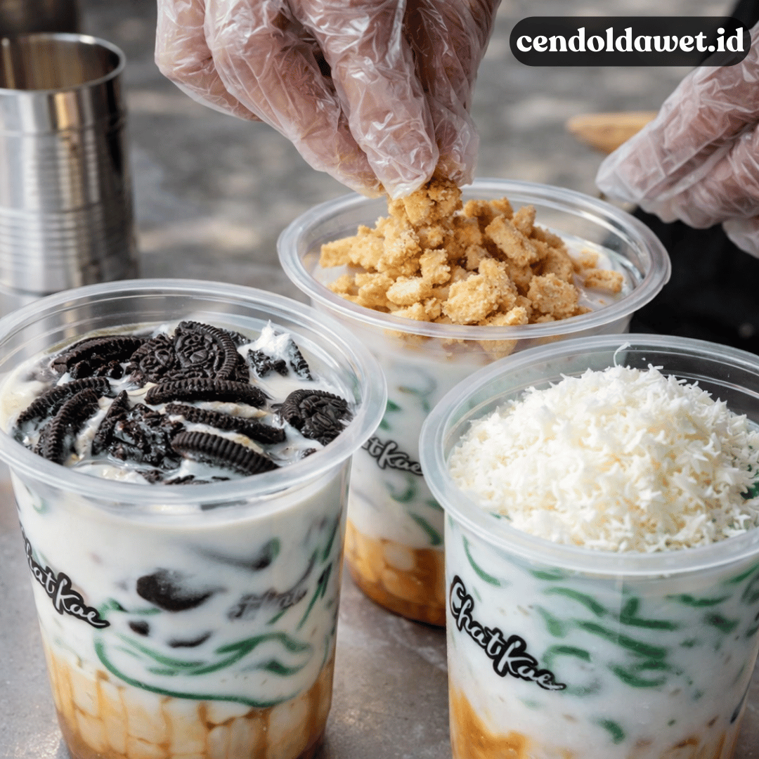 Cendol Dawet Cookies & Cream, Dessert Minuman Kekinian yang Unik
