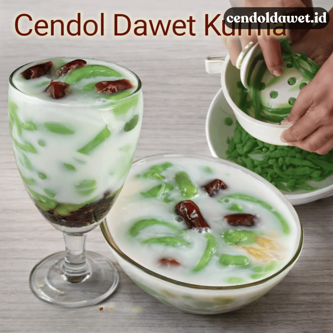 Resep Cendol Dawet Kurma Premium, Segar Buat Ramadhan