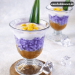 Cendol Dawet Taro Ungu Lembut