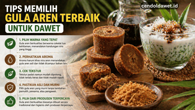 Memilih Gula Aren Terbaik untuk Dawet yang Berkualitas